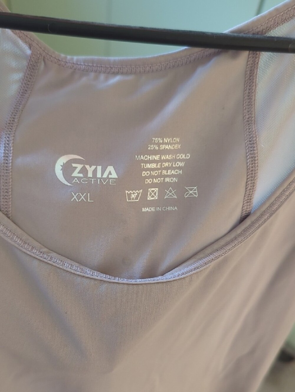 ZYIA Light Lavender Racerback Tank - Picture 2 of 4